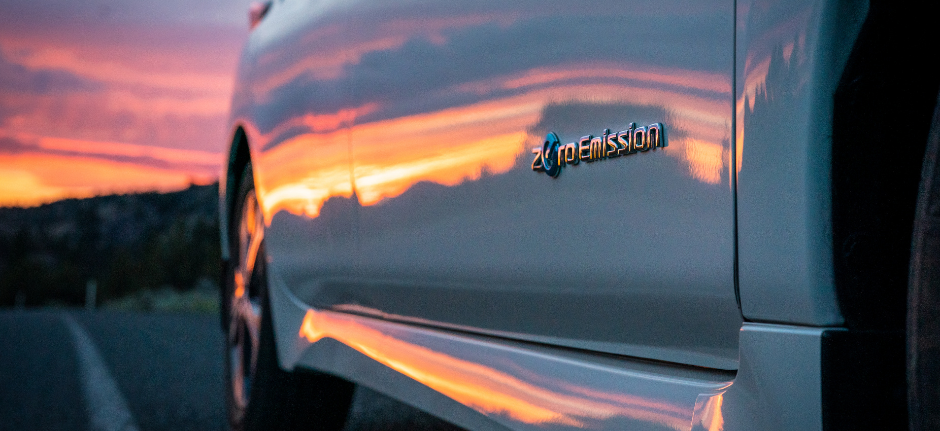 Zero Emission Vehicle Sunset