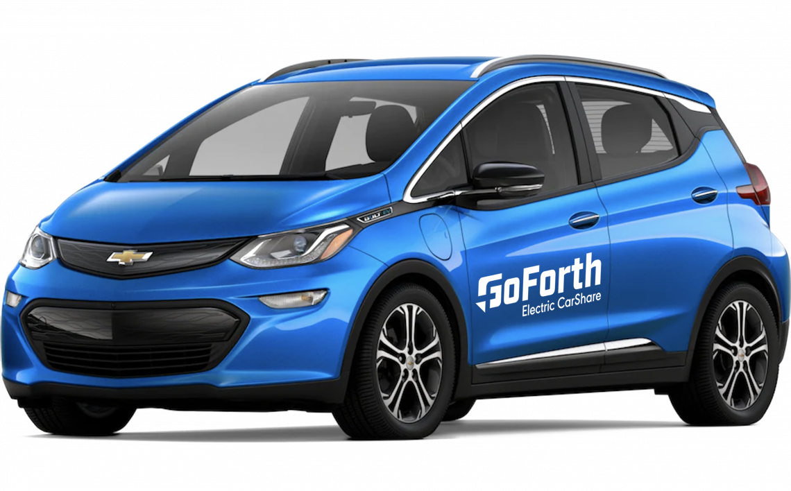 GoForth CarShare is an electric carsharing service designed to provide access to electric cars to rural and low-income communities